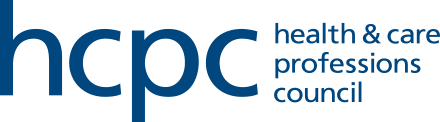HCPC registered clinicians logo