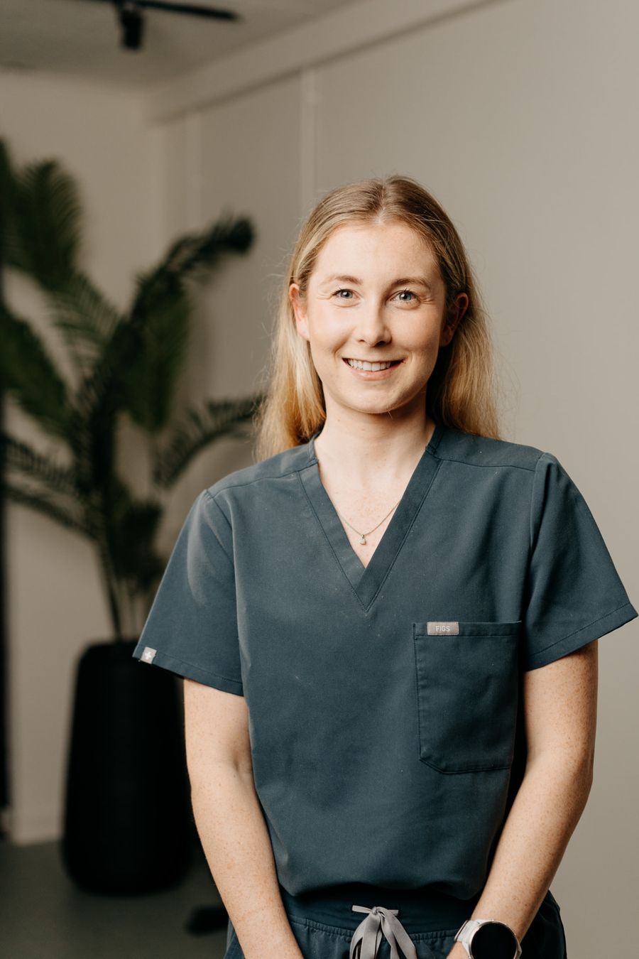 Portrait of Rebecca Harvey, Podiatrist and Sports Medicine Specialist at Assure Health, Carryduff, Belfast